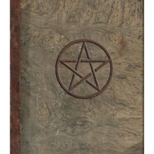 Magic Journal notesbog, skyggebog, book of shadows, pentagram