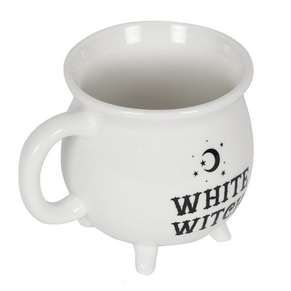 Cauldron mug - White Witch