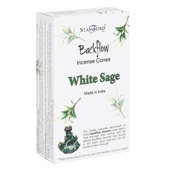 Backflow - White Sage røgelsestoppe